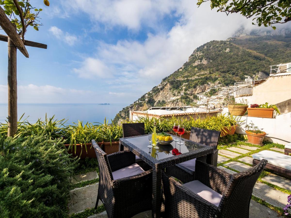 Scorcio D' Oltremare - Sea View Apt In Positano Exterior photo